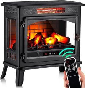 Electric Fireplace Infrared Heater