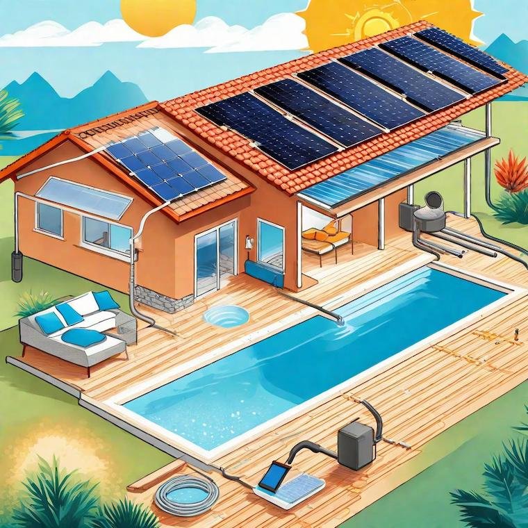 How Solar Pool Heater Works
